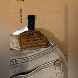 levi signature straight jeans